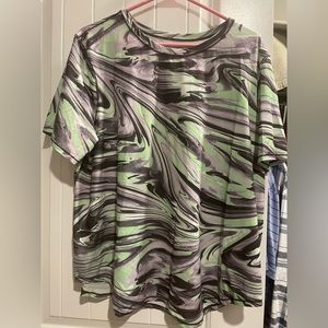 Lululemon high neck running shirt. Size 18